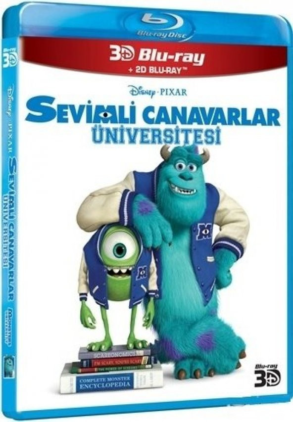 Monster University - Sevimli Canavarlar Üniversitesi 3D Blu-Ray TİGLON - 1