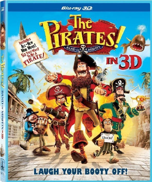 The Pirates! - Korsanlar 3D Blu-Ray