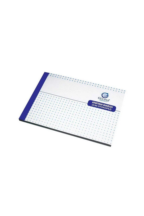 Gülpaş Apartman Makbuzu Otocopyli 50 Yaprak 14x20 Cm (12 Li Paket)