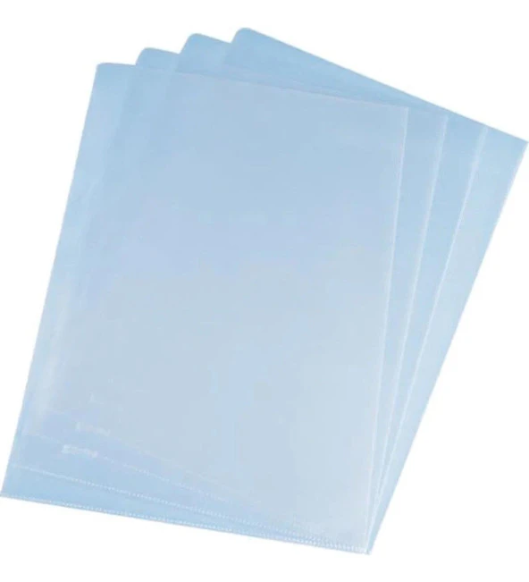 Bafix Poşet Dosya L Tipi A4 Şeffaf 90 Micron L Tipi Poşet Dosya