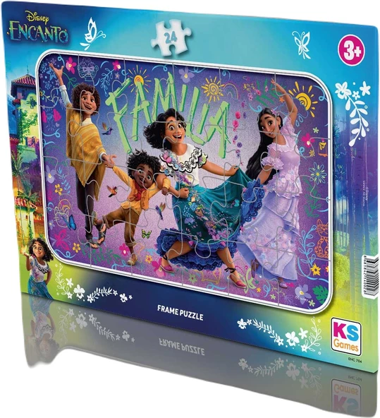 24 parça Lisanslı Frame Puzzle/Yapboz Encanto Mirabel (Disney) - 2