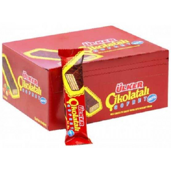 Ülker Çikolatalı Gofret 36 x 36 G kutu - 2