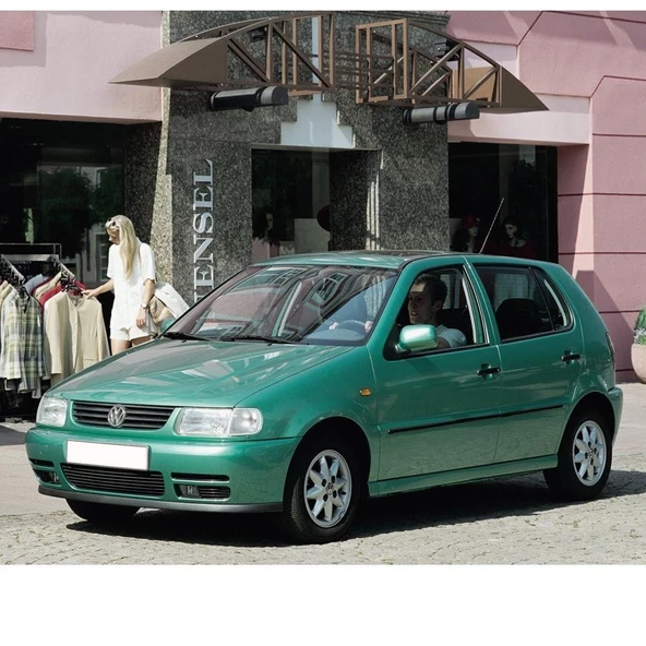 VW Polo HB 1994-1999 Konsolu Teyp Düğme Çerçevesi 6N1858069A - 2
