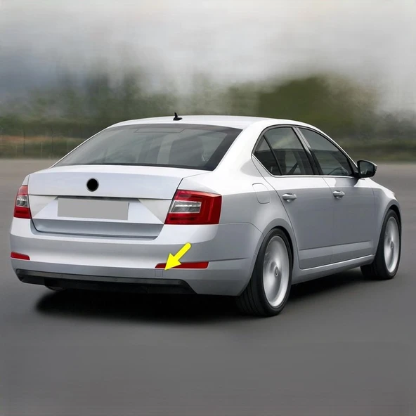Skoda Octavia Sedan 2013-2017 Arka Tampon Çeki Demiri Kapağı 5E5807441 ürün görseli 1