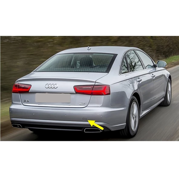 Audi A6 Sedan 2015-2018 Arka Tampon Çeki Demiri Kapağı 4G5807441B