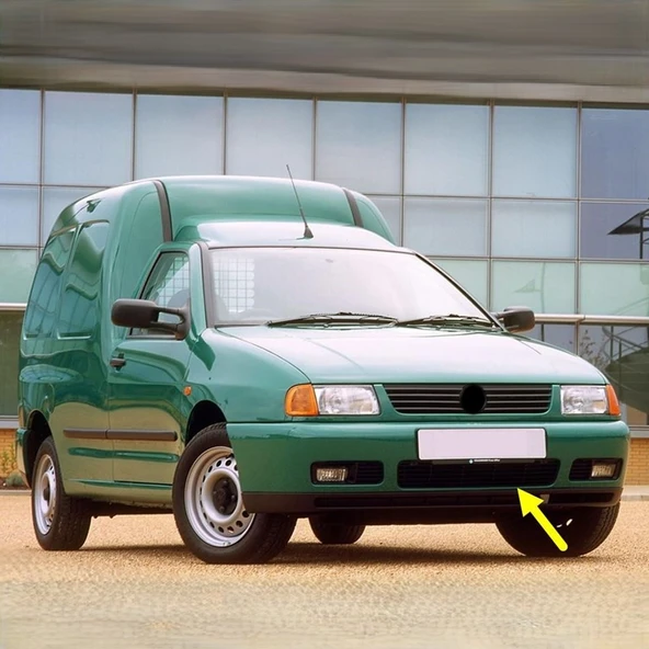 VW Caddy 1996-2003 Ön Tampon Spoylerli 6K5807221B