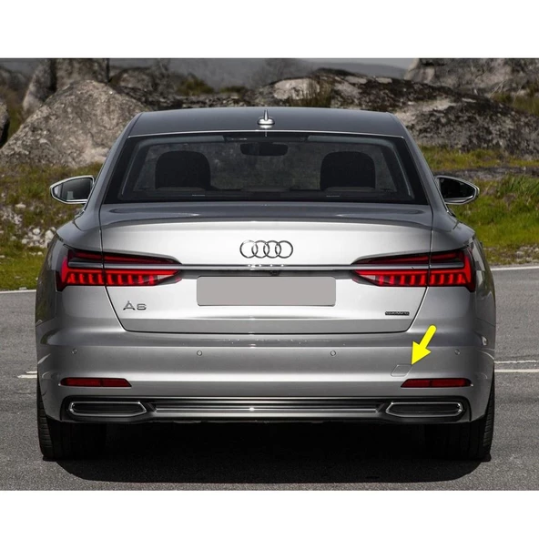 Audi A6 Sedan 2019-2023 Arka Tampon Çeki Demiri Kapağı 4K0807441