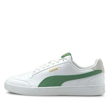 Puma Shuffle - Erkek Beyaz Yeşil Spor Ayakkabı 30966813 E-421 - Resim 2