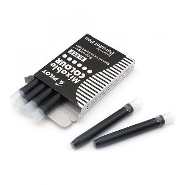 Pılot Kaligrafi Kalemi Yedek - Siyah - 3