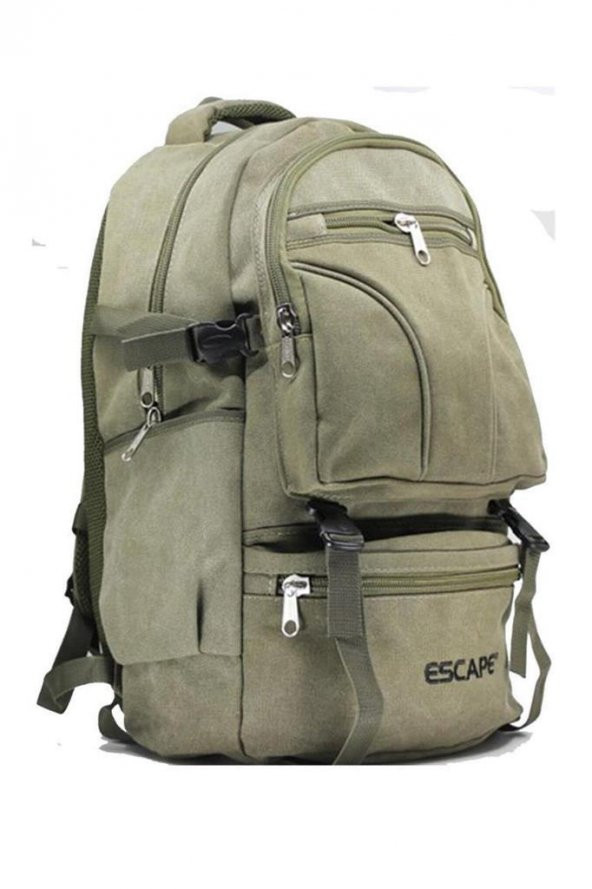 Escape 501-22 Kanvas Kumaş Dağcı Sırt Çantası - 2