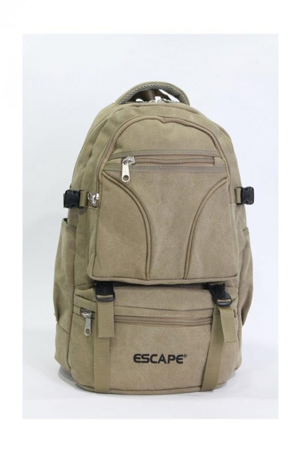 Escape 501-22 Kanvas Kumaş Dağcı Sırt Çantası - 9