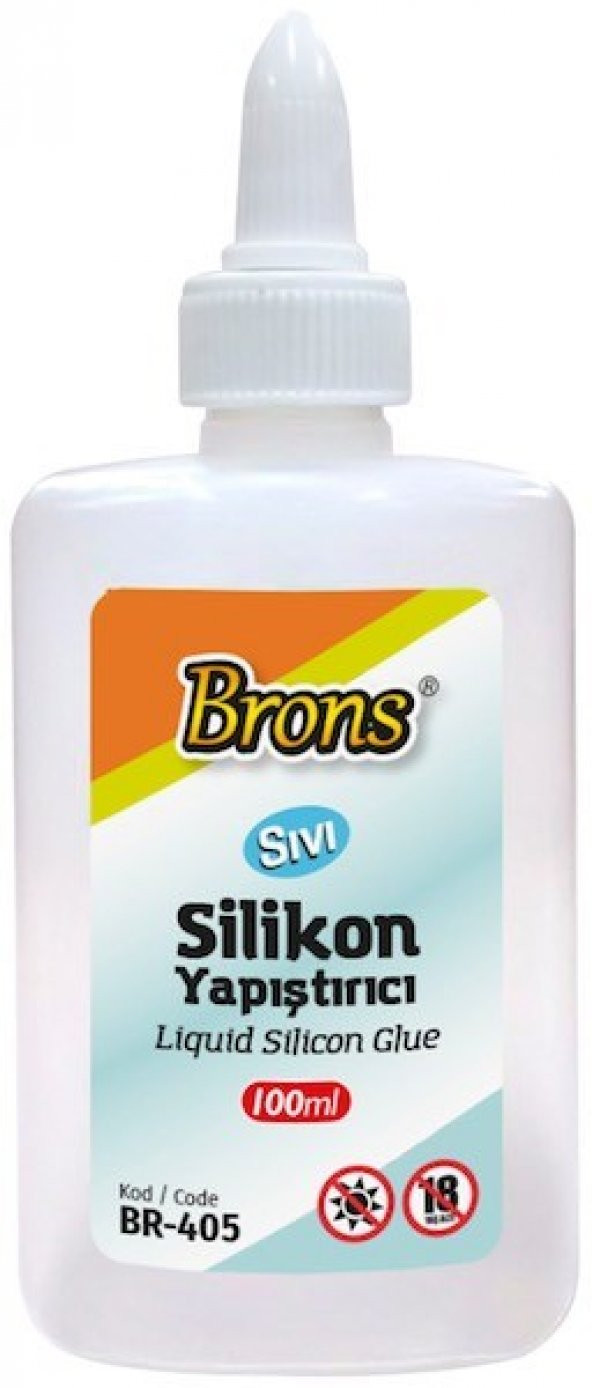 BRONS YAPISTIRICI SIVI SILIKON 100 ML BR-405 - (12 Adet)