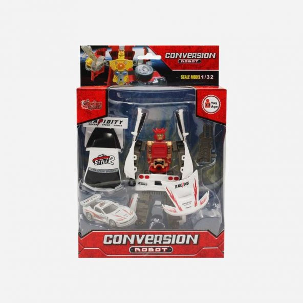 Kutulu Dönüşebilen Robot Araba - 4