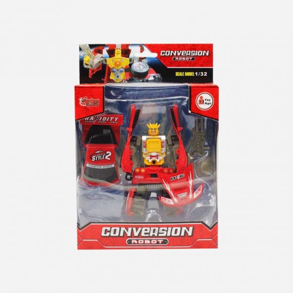 Kutulu Dönüşebilen Robot Araba - 7