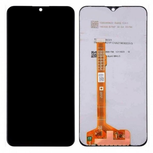 Vivo Y15 Lcd Ekran Dokunmatik Siyah - 1