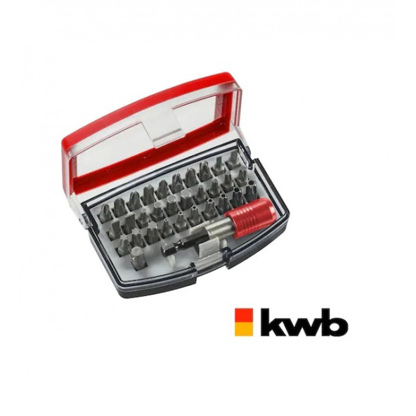 Kwb 118490 Bits Ucu Seti 32 Parça Bits Uç Takımı