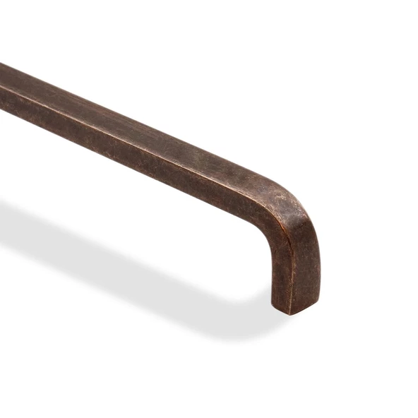 Paris 256 mm Eskitme Antik Bakır Metal Mobilya Mutfak Çekmece Dolap Dolabı Kulpu Kulbu Kulpları - 4