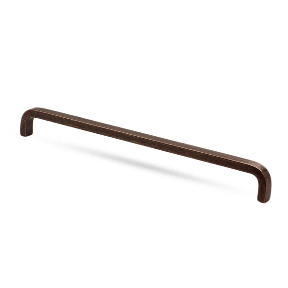 Paris 256 mm Eskitme Antik Bakır Metal Mobilya Mutfak Çekmece Dolap Dolabı Kulpu Kulbu Kulpları - 6