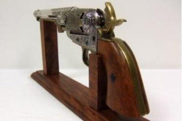 Denix AMERİKAN İÇ SAVAŞI DONANMASI REVOLVER, ABD 1851 DNX1040