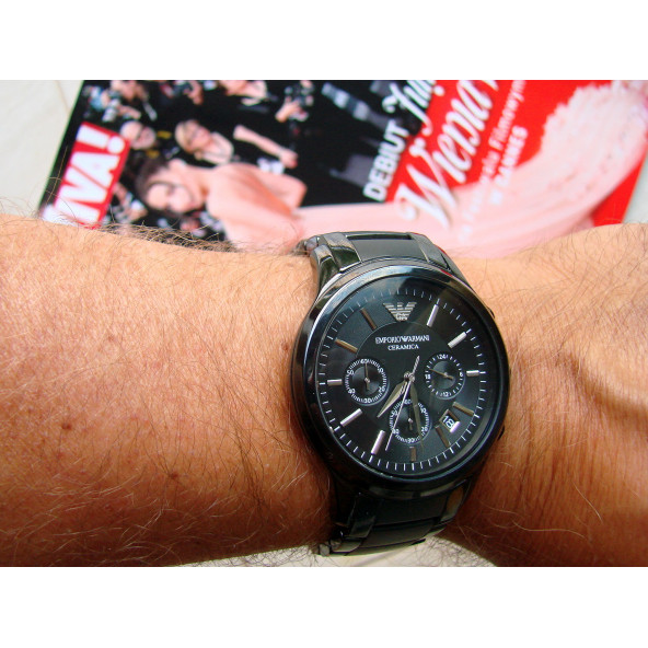Emporio Armani AR1452 Erkek Kol Saati - 5