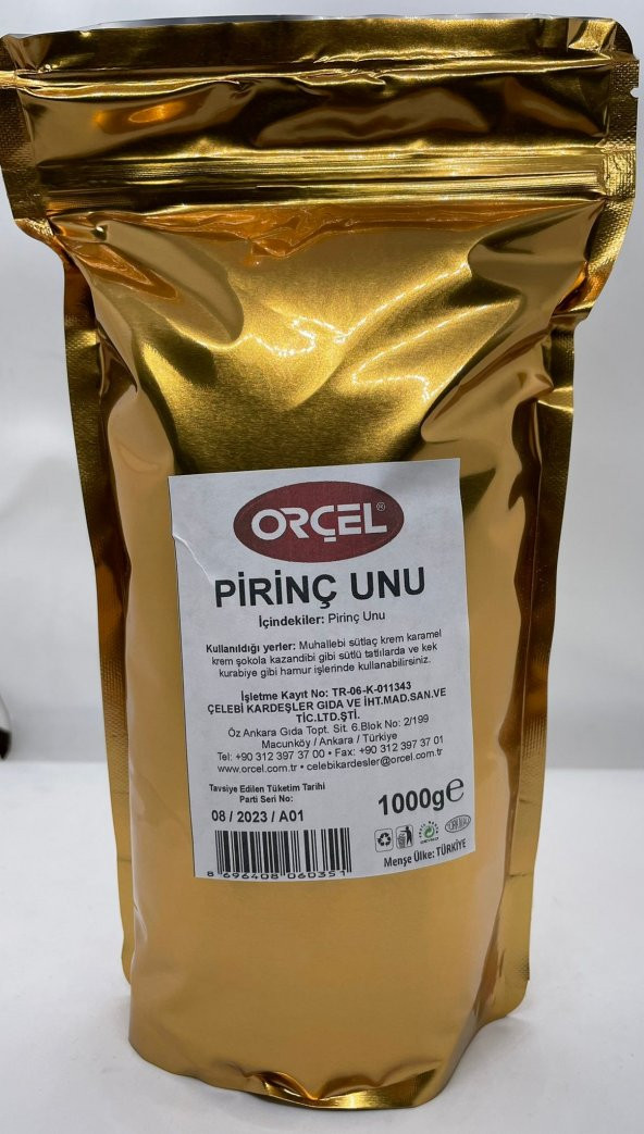 Orçel Pirinç Unu 1000gr. - 2