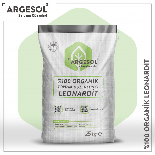 Argesol Tarım 100 Doğal Toprak Düzenleyici Leonardit 25 KG - 2