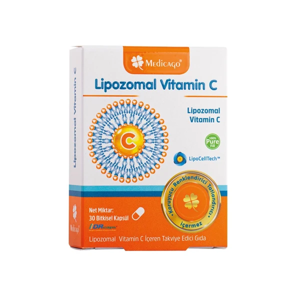 Medicago Lipozomal Vitamin C 30 Kapsül 8681788054175