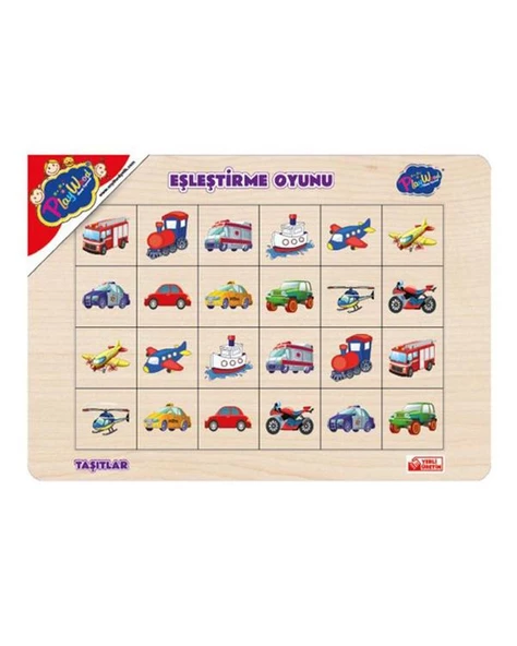 Ahşap Eğitici Eşleştirme Taşıtlar Playwood