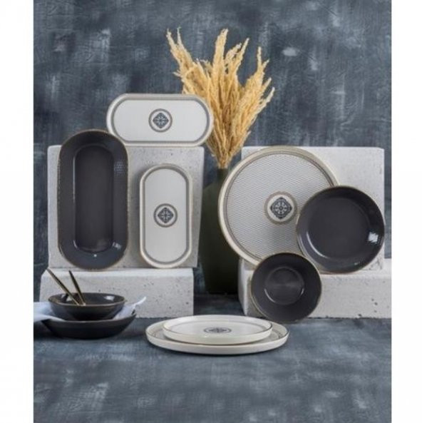 Acar Alexxi 27 Parça 6 Kişilik Yemek Takımı SR-22-0265