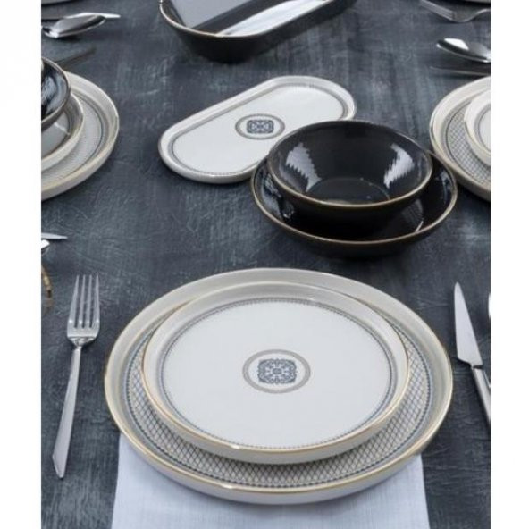 Acar Alexxi 27 Parça 6 Kişilik Yemek Takımı SR-22-0265 - 3