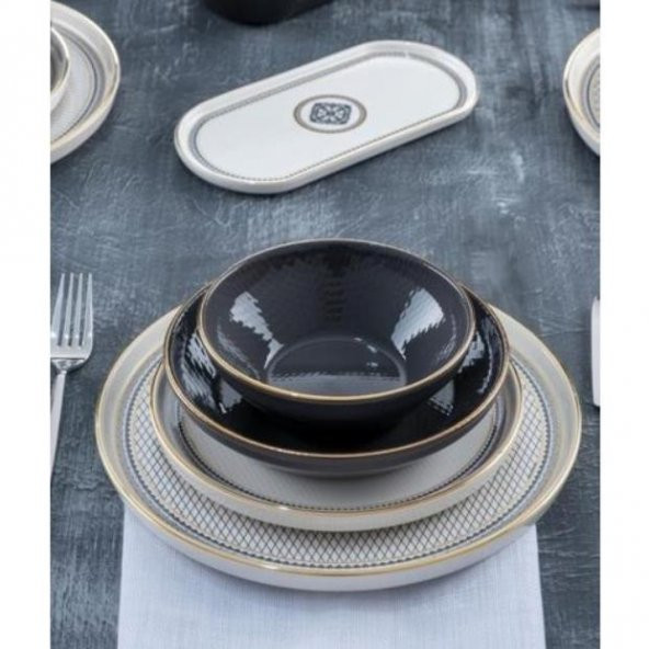 Acar Alexxi 27 Parça 6 Kişilik Yemek Takımı SR-22-0265 - 4