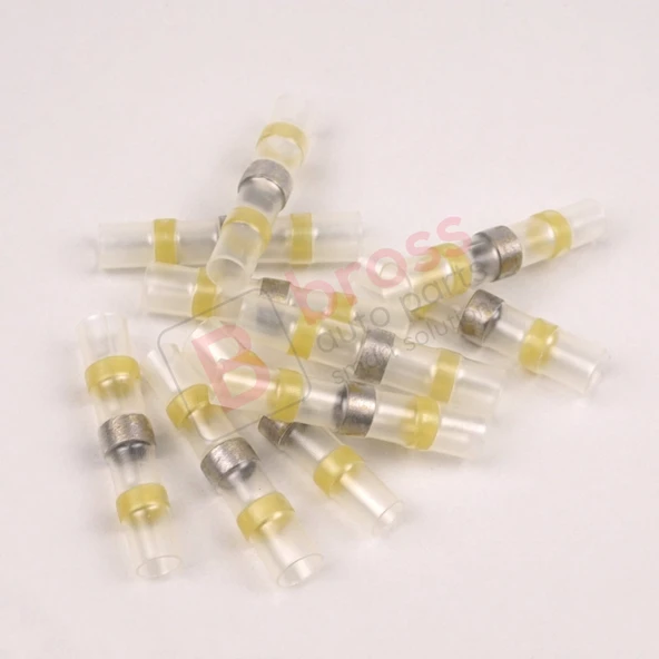 4,0 6,0 mm² Kablo İçin 10 Adet Isıtmalı Birleştirme Parçası - Resim 5