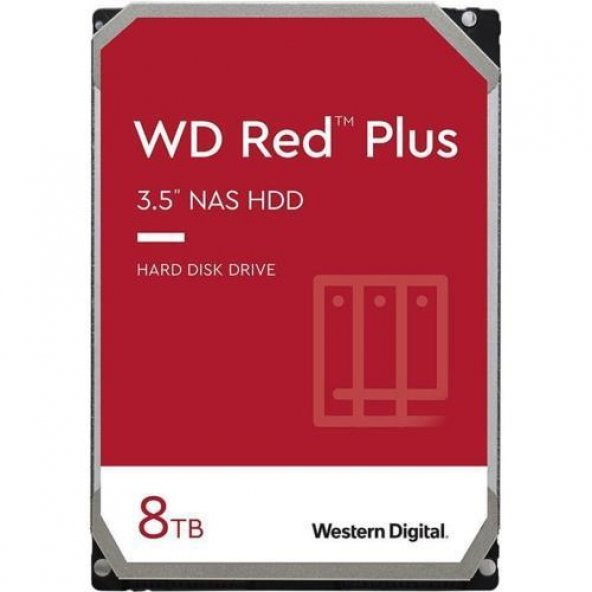 WD RED 3,5" 8TB 128MB 5400RPM  WD80EFZZ