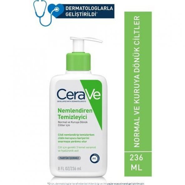 Cerave Nemlendiren Temizleyici 236 ml