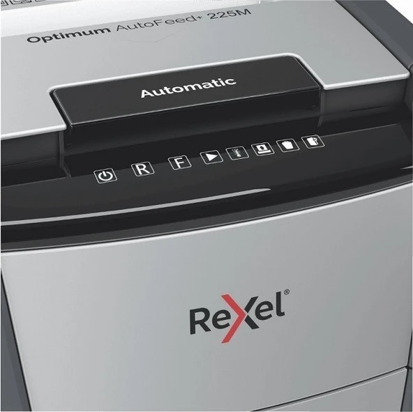 Rexel Optimum Autofeed 225M Otomatik Mikro Kesim Evrak Imha Makinesi - Resim 4