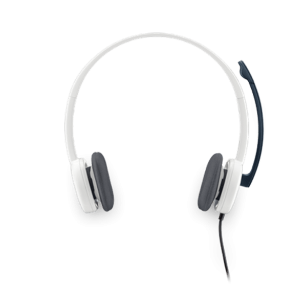 Logitech H150 Beyaz Mikrofonlu Kulaklık Üstü Kulaklık 981-000350 - 2