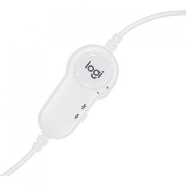 Logitech H150 Beyaz Mikrofonlu Kulaklık Üstü Kulaklık 981-000350 - 5