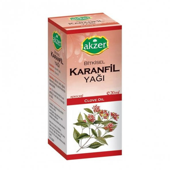 Akzer Karanfil Yağı 20 cc