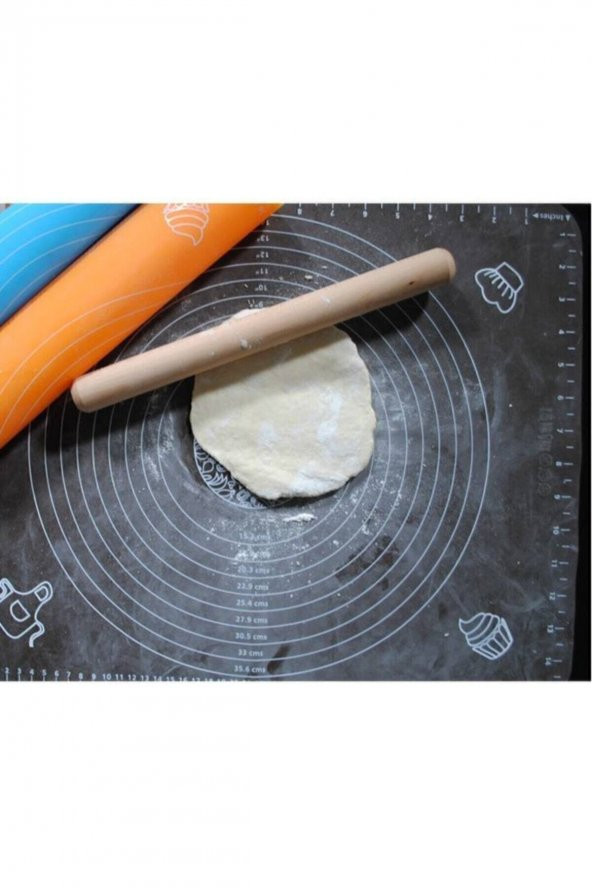Silikon Hamur Açma Matı 45x65 Cm - 4