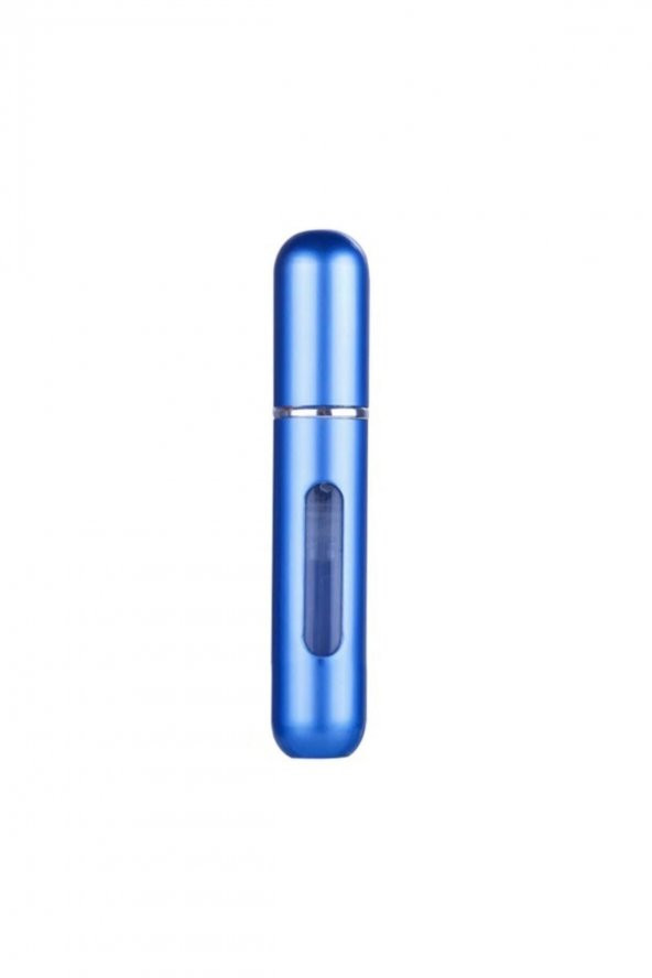 Mavi Doldurulabilir  Mini Parfüm Şişesi 4 ml-Mavi