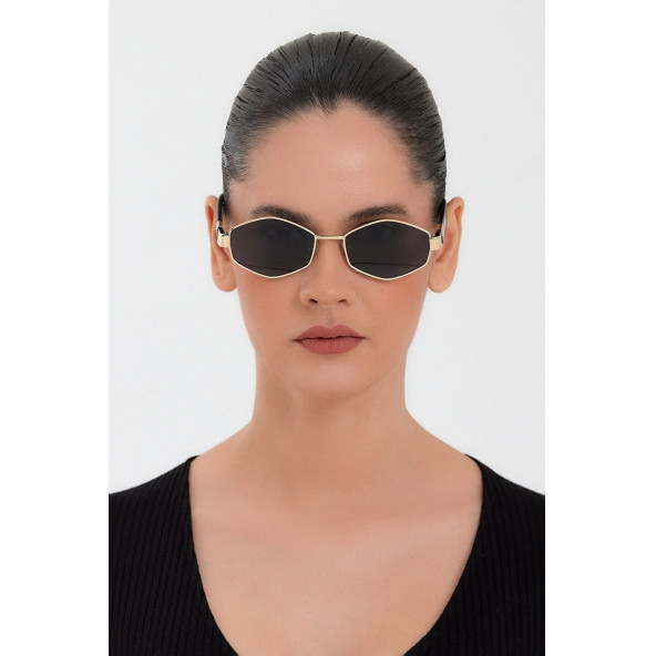 Modalucci Yeni Sezon Siyah Unisex Güneş Gözlüğü NORA - 2
