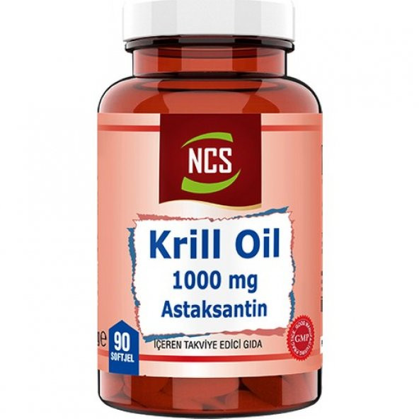 Ncs Krill Oil 1000 Mg Astaksantin 2 Mg 90 Softgel