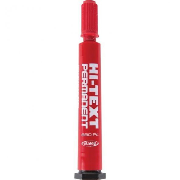 HI-TEXT PERMANENT MARKER KIRMIZI 12LI YUV (830PBK) - 3