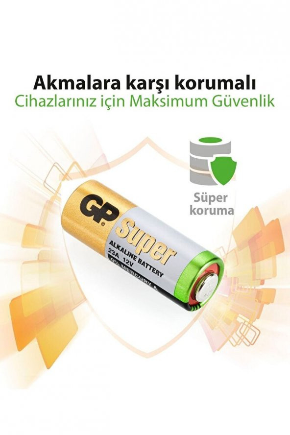 12 V 23a Alkaline Pil- Özel Pil - 4