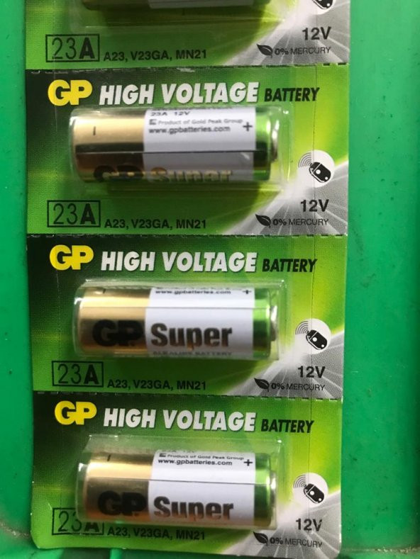 12 V 23a Alkaline Pil- Özel Pil - 6