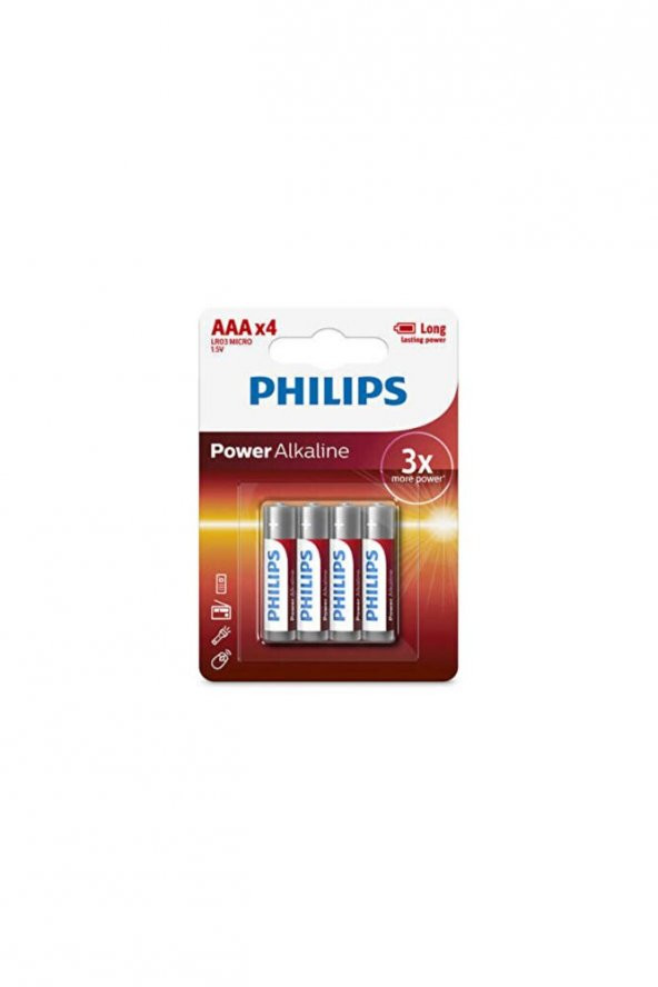 Alkalin Ince Kalem Pil 4lü Paket - 3