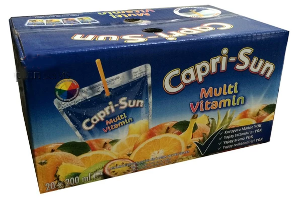 Caprisun Multi Vitamin 200 ml 20 adet