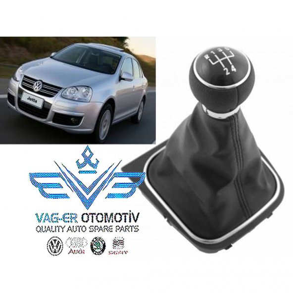 Vw Jetta 2006-2014 Manuel Vites Topuzu Kolu Körüğü 1K0711113Cd - 1