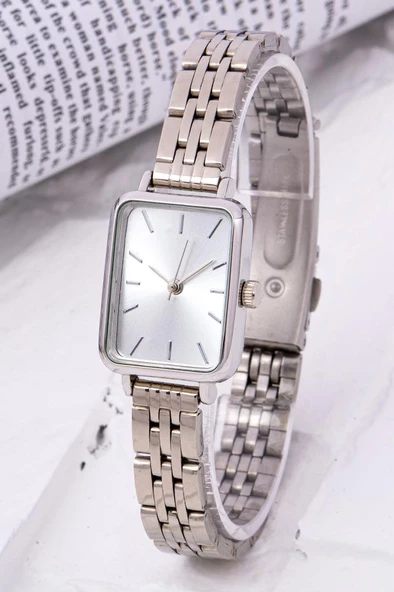 Silver Çelik Zarif Minimal Kadın Kol Saati ST-304229