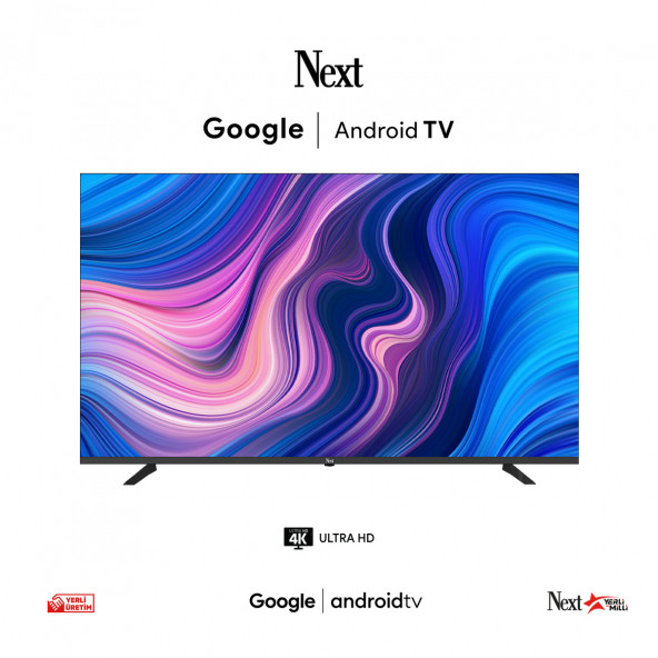 Next YE-58020GFSG5 58" 147 Ekran Uydu Alıcılı 4K Ultra HD Google Android LED TV